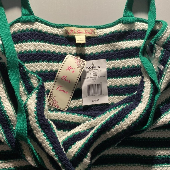 NWT - It’s Our Time - Sweater Tank Top - Size Large - Picture 8 of 8